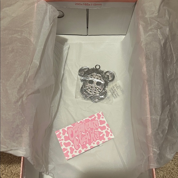 NWT Octavious Marks ‘Crème Rose’ Fish Skeleton Clogs SOLD OUT ON SITE - Picture 5 of 6